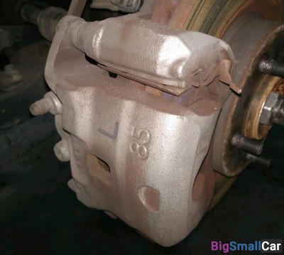 Nissan teana j32 суппорт передний левый