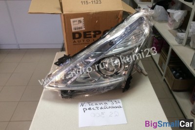 Фара Nissan Teana J32 рестайлинг