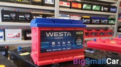 Автомобильный аккумулятор Westa EFB 62Ah 650A