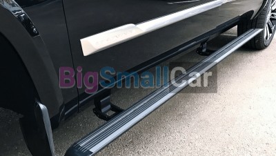 Выдвижные электрические пороги на Volkswagen Tiguan (2016-2022)